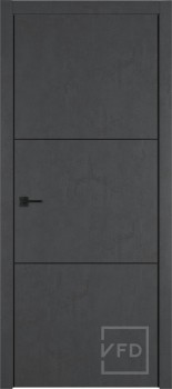 Межкомнатная дверь "URBAN 2", пг, JET LOFT (черный молдинг) Межкомнатная дверь "URBAN 2", пг, JET LOFT (черный молдинг)