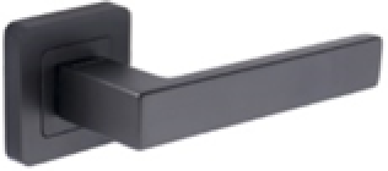 Ручка дверная БРЕСТ CARDA черный матовый