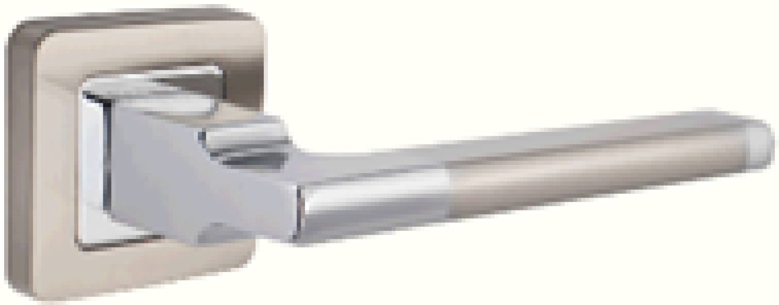 Ручка дверная ОРЛЕАН CARDA Матовый никель\Хром Ручка дверная ОРЛЕАН CARDA Матовый никель\Хром