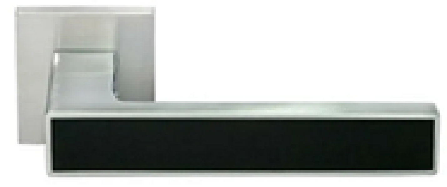 Ручка АНТВЕРПЕН Carga BLACK Матовый хром Черная вставка Ручка АНТВЕРПЕН Carga BLACK Матовый хром Черная вставка